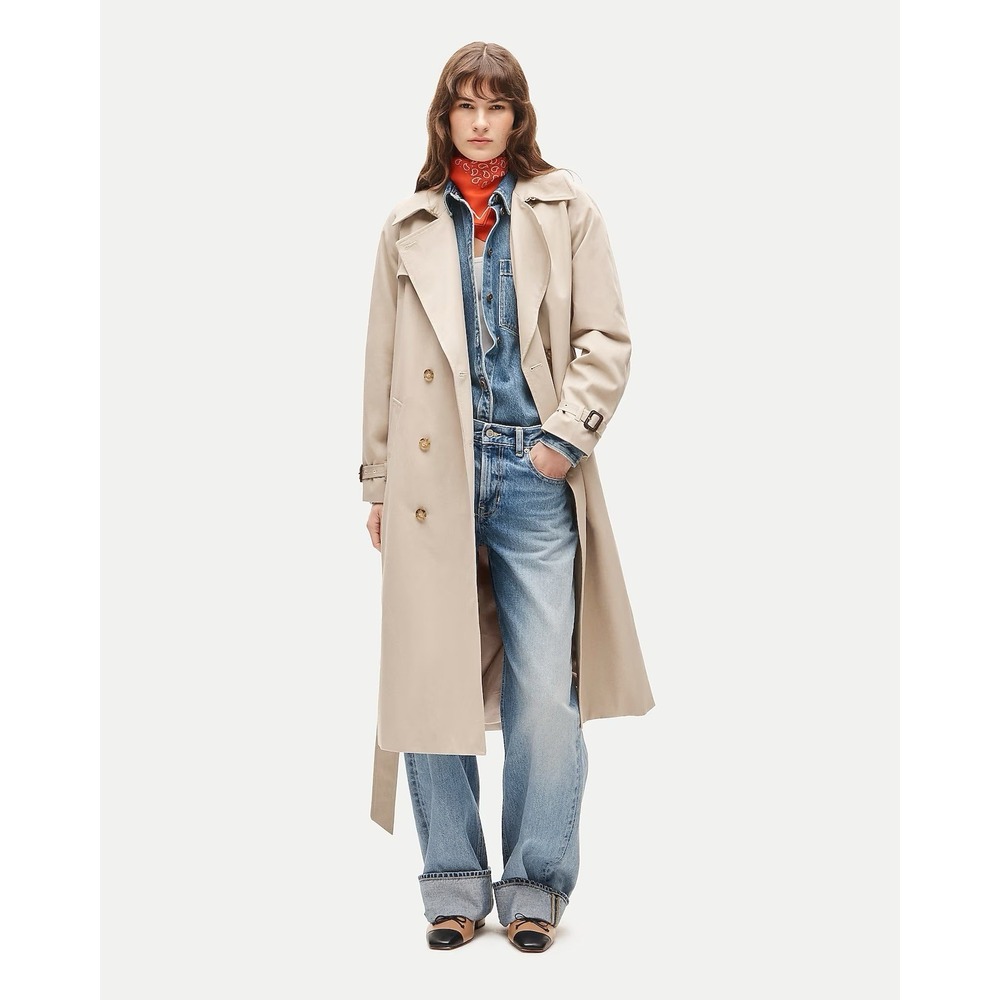 J. CREW new Icon trench coat in Washed Hazelwood Size 8 NWT $298 CS400
